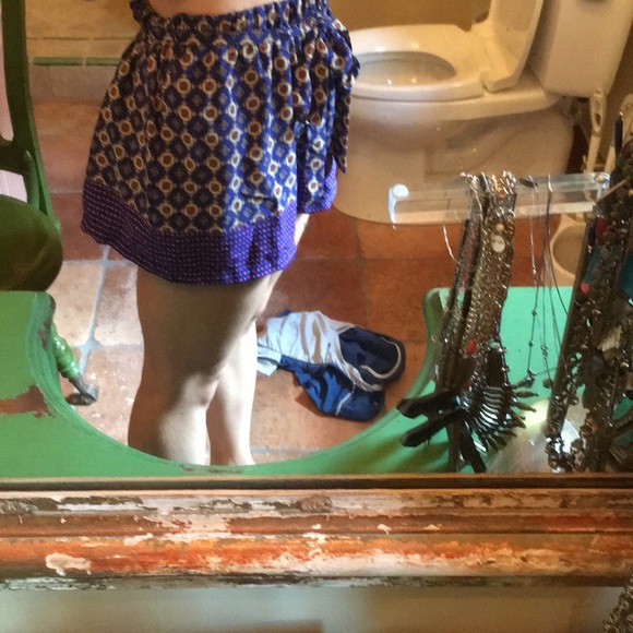 Patterned shorts blue - Picture 3 of 3